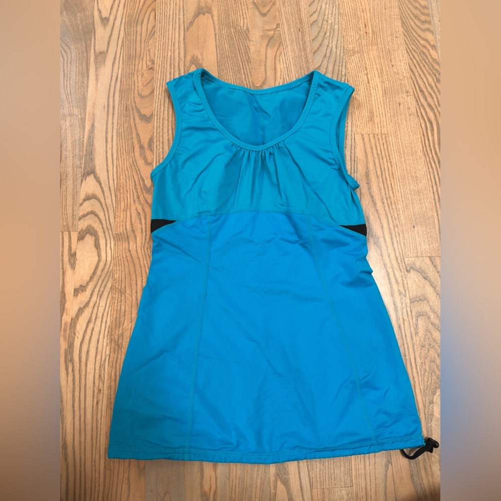 lululemon athletica Blue Tank Top